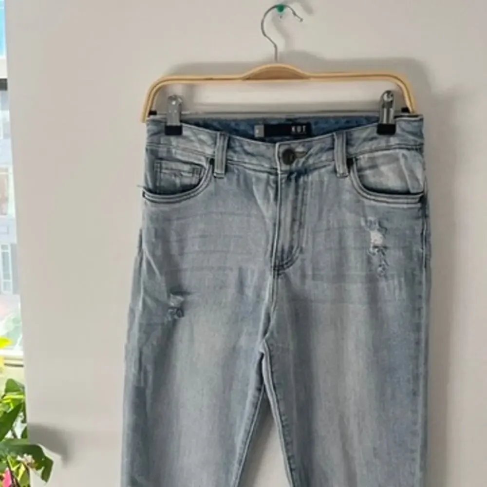 Kut from the Kloth Reese Ankle Straight Jeans Size 0